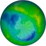 Antarctic Ozone 2007-08-07